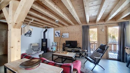 Saint-Jean-dʼAulps Chalet De Esquí | CHALET NEUF -SAINT JEAN D'AULPS STATION 12 PERSONNES - CIMES C6