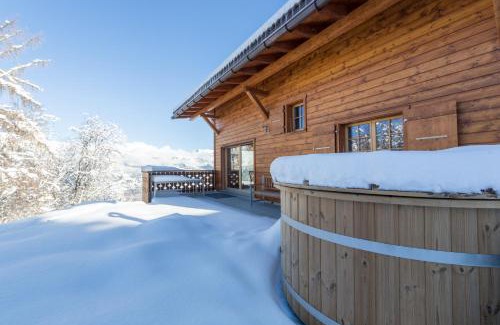 Saint-Pierre-de-Clages Chalet De Esquí | Chalet Nid Blanc