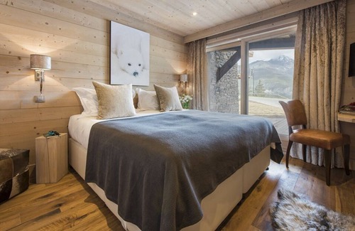 Les Almes Chalet De Esquí | Chalet Opale- Chalet de lujo de 5 dormitorios, ubicación privilegiada en Tignes Le Lac