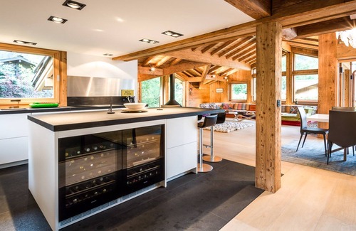 Les Praz-de-Chamonix Apartamento | Chalet Rass: Sublime five bedroom chalet fully equipped