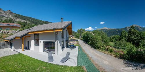 Saint-Jean-Saint-Nicolas Chalet De Esquí | Chalet Soleil Bœuf et Spa de l'adouss