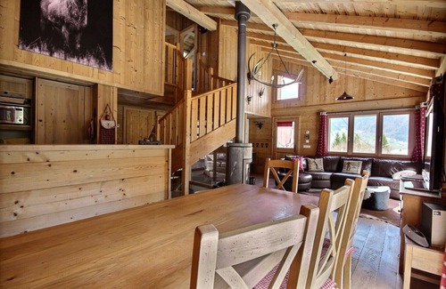 Saint-Jean-dʼAulps Chalet De Esquí | CHALET-SAUNA- 14 p - AT THE BOTTOM OF THE SLOPES - SAINT JEAN D'AULPS- PHOENIX- NEXT TO MORZINE
