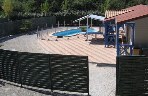 Soulac-sur-Mer Chalet De Esquí | Chalet sleeps 6, not overlooked - Private pool and 4-person rigid spa