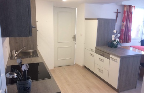 Saas Grund Chalet De Esquí | Chalet Sunstar - Kleine Ferienwohnung