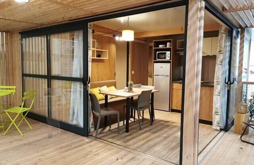 Porto-Vecchio Chalet De Esquí | Chalet-Superior-Baño con bañera-Vista al Jardín-Palombaggia
