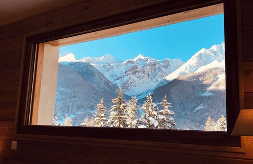 Monetier-les-Bains Chalet De Esquí | Chalet Takayama Furnished Accommodation **** Private sauna Monêtier les Bains Glacier view