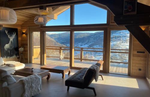 La Bresse Chalet De Esquí | Chalet Thena, Luxury - 8 personnes avec vue panoramique sur les montagnes