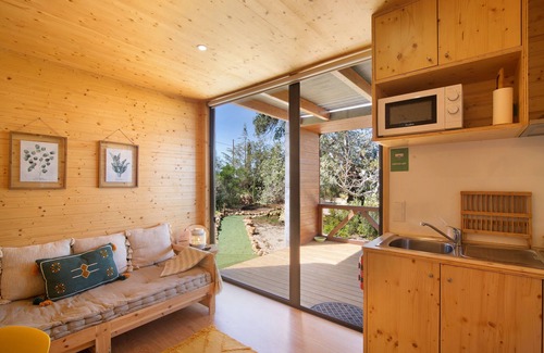 Tunes Chalet De Esquí | Chalet 'Villa Das Alfarrobas Eco Lodge' con piscina compartida, Wi-Fi y aire acondicionado