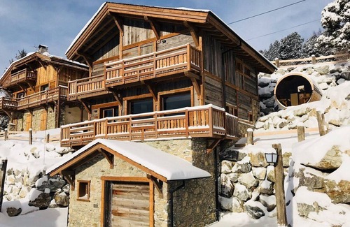 Superbolquere Chalet De Esquí | Chalet Vista - Pyrénées 2000 Bolquère: luxury with a view of the Cambre D'Aze