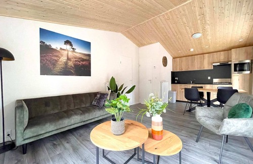 Bosgebied Hoenderloo Casa | Chalet con jardín y vistas