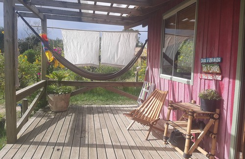 Arroio do Rosa Cabaña | Chalet with balcony and pampering 5 mins from the beach