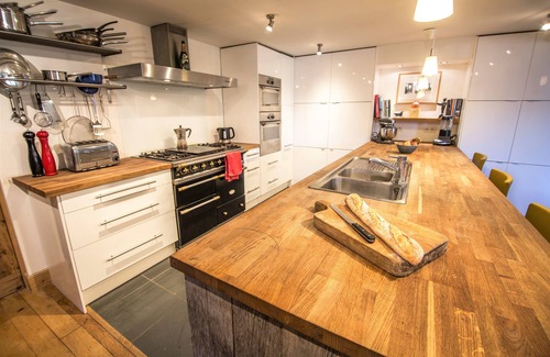 Verchaix Chalet De Esquí | Chalet con jacuzzi, equipado con sauna y vistas espectaculares