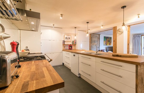 Verchaix Chalet De Esquí | Chalet con jacuzzi, equipado con sauna y vistas espectaculares