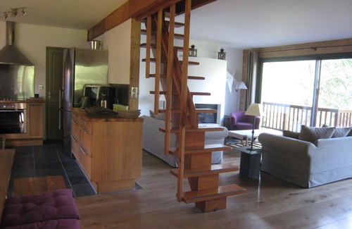 Vallouise-Pelvoux Chalet De Esquí | Chalet con terraza, hermosa vista a la montaña en VALLOUISE PUY SAINT VINCENT HAUTES-ALPE