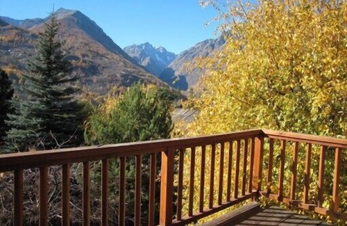 Vallouise-Pelvoux Chalet De Esquí | Chalet con terraza, hermosa vista a la montaña en VALLOUISE PUY SAINT VINCENT HAUTES-ALPE
