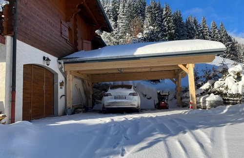 Essert-Romand Chalet De Esquí | Chalet with open, soothing views, 5 mns from Morzine, ideal for families