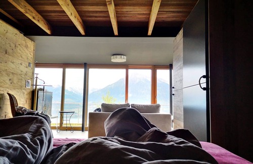 Aeschlen ob Gunten Chalet De Esquí | Chalet con vistas panorámicas de las montañas Oberland y el lago Thun