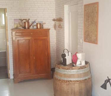 Fleurie Casa | Chambre au tonneau