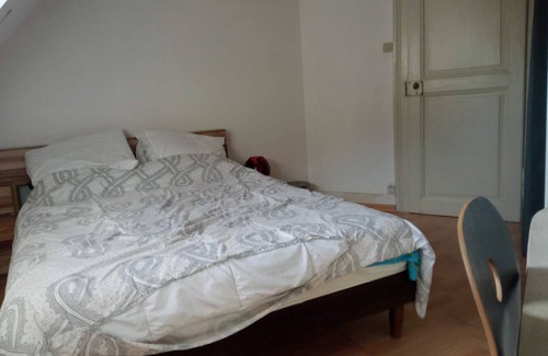 Koenigshoffen Est Cama Y Desayuno | Chambre Avec Espace de Travail à 10' de la Gare