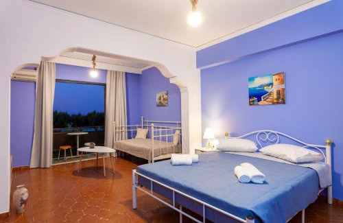 Ialyssos Apartamento | CHAMBRE BLEUE