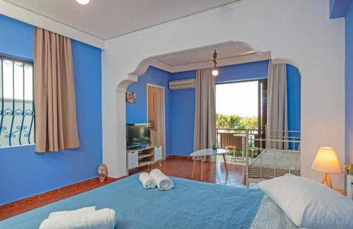 Ialyssos Apartamento | CHAMBRE BLEUE