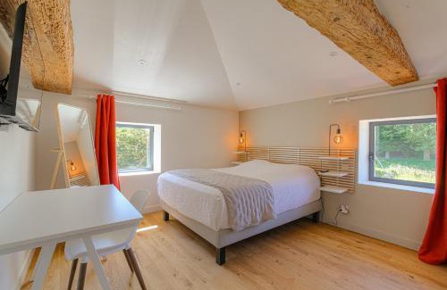 Denice Cama Y Desayuno | Chambre Comfort - Ancien Cuvage des Pierres Dorée
