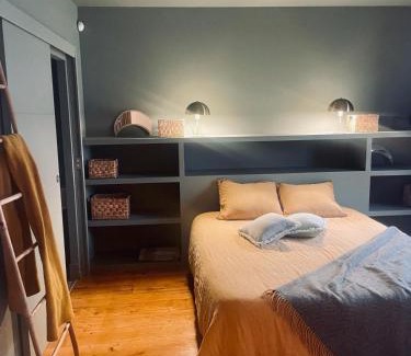 Gambetta Casa | Chambre dans maison de ville avec piscine et garage en centre ville