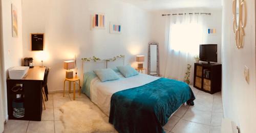 Croix-d'Argent Cama Y Desayuno | Chambre dans villa Montpellier à 15mn des plages