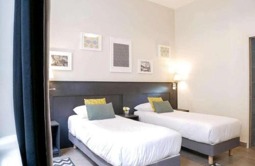 Nouzilly Apartamento | chambre double cote d'azure