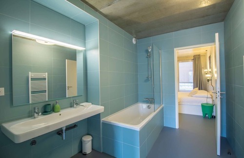 Carmes Apartamento | Chambre Double - Vue sur la Garonne