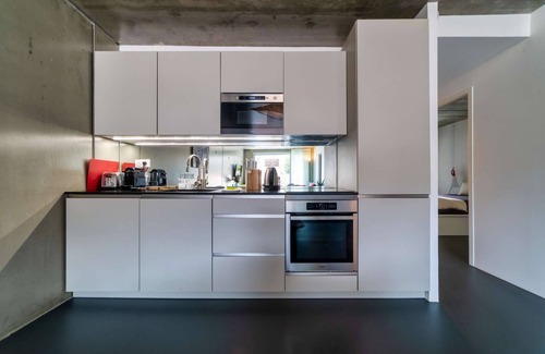 Carmes Apartamento | Chambre Double - Vue sur la Garonne