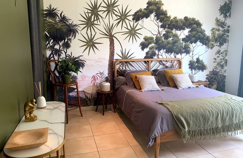 Chabeuil Cama Y Desayuno | Chambre Drôme tropicale