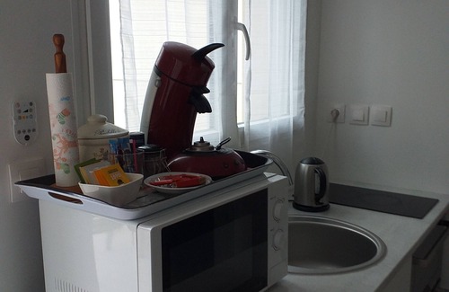 Saint-Aubin-Les-Elbeuf Cama Y Desayuno | Chambre du Jardin Fleuri