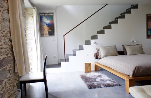Saint-Fiacre-sur-Maine Cama Y Desayuno | Chambre Orientale Duplex Jardin privatif + Breakfast included