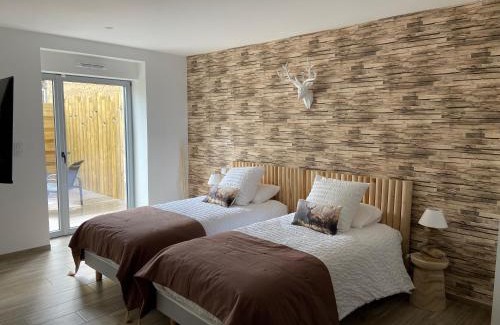 Boisgervilly Casa | Chambre Nordique