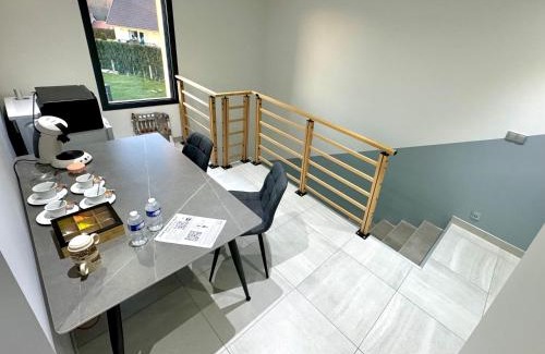 Hundsbach Casa | Chambre pour 2 au calme climatisée