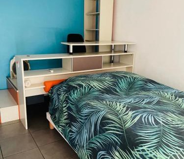 Pointe-a-Pitre Casa | Chambre spacieuse Pour 2 personnes