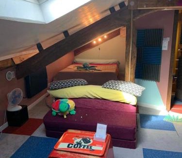 Saint Sever Casa | Chambres chez l'habitant Bambou et Musique cuisine et sdb partagées