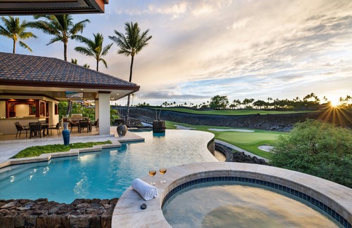 Kamuela Casa | Champion Ridge 7 by Gather: Oceanview Estate w/Pool & Hot Tub