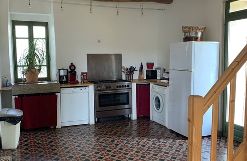 Barjac Casa | Character house, Mas du 17è,quiet,private pool 9x4,5m,air-conditioned,near Uzes
