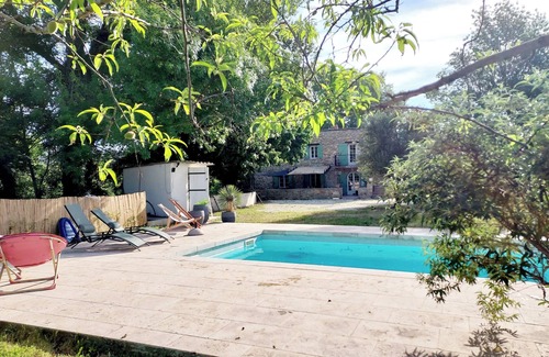 Forcalqueiret Casa | Character house with private pool, private parking, large garden and Wifi