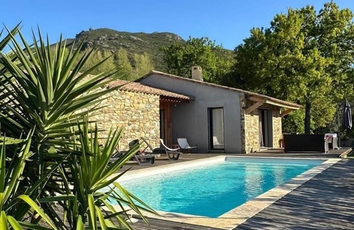 Barbaggio Casa | Villa de piedra de carácter, piscina privada
