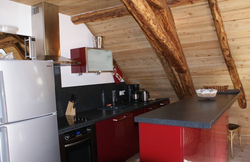 Monetier-les-Bains Casa | Chardons Bleus, hermoso edificio, corazón del pueblo, encantadores apartamentos