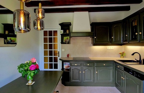 Sainte-Genevieve-les-Gasny Casa | CASA CON ENCANTO TRANQUILO, 9 pers., GIVERNY / LA ROCHE GUYON / PESCA / GOLF / MERCADO / BICICLETA