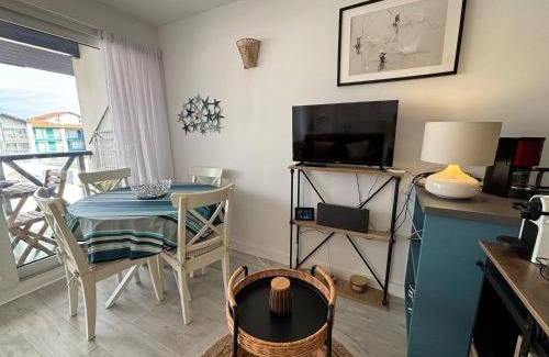 Hendaye Apartamento | Charmant 2 pièces à Hendaye avec WiFi - FR-1-239-1105