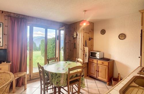 Combloux Apartamento | Charmant 2 pièces cabine avec jardin, près de Combloux - FR-1-560-33