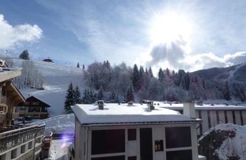 La Clusaz Apartamento | Charmant 4 pièces en centre village, proche pistes - 8 pers, Wifi, parking, balcon, animaux acceptés - FR-1-437-48