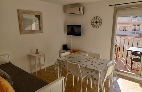 Les Sablettes Apartamento | Charmant appart. 500m plages des Sablettes