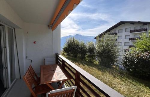 Randogne Apartamento | Charmant appart, avec parking à quelques minutes du départ des télécabines