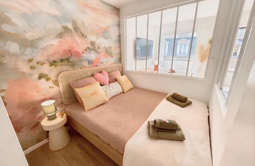 Deauville City Centre Apartamento | Charmant Appartement au Cœur de Deauville avec Balcon et plage à 10 min à Pied